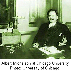 Albert Michelson at Chicago University